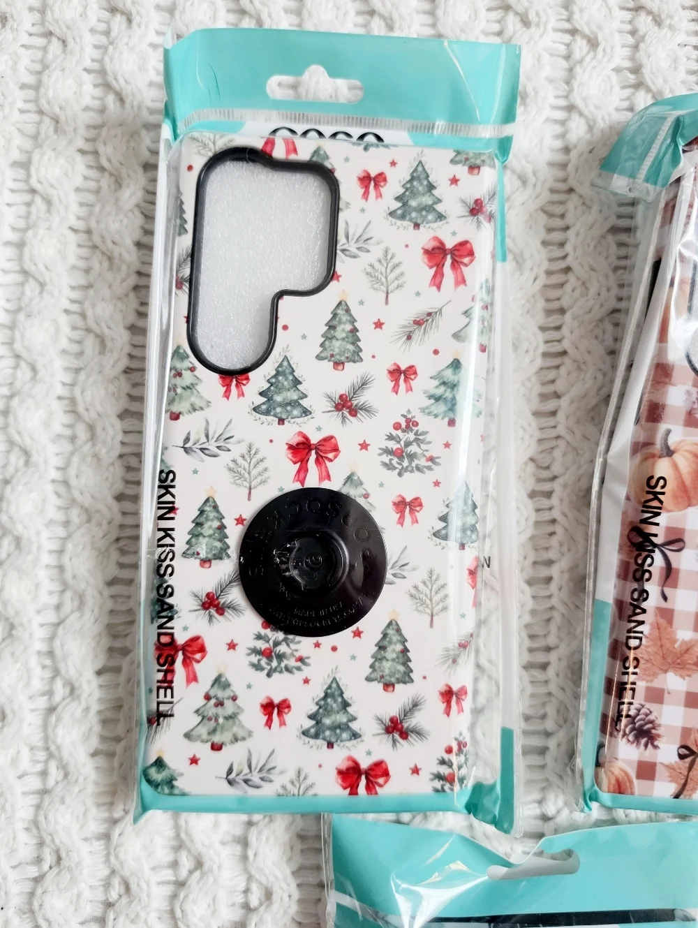 Samsung Galaxy S23 Ultra Phone Case Bundle Silicone Christmas Halloween Neutral
